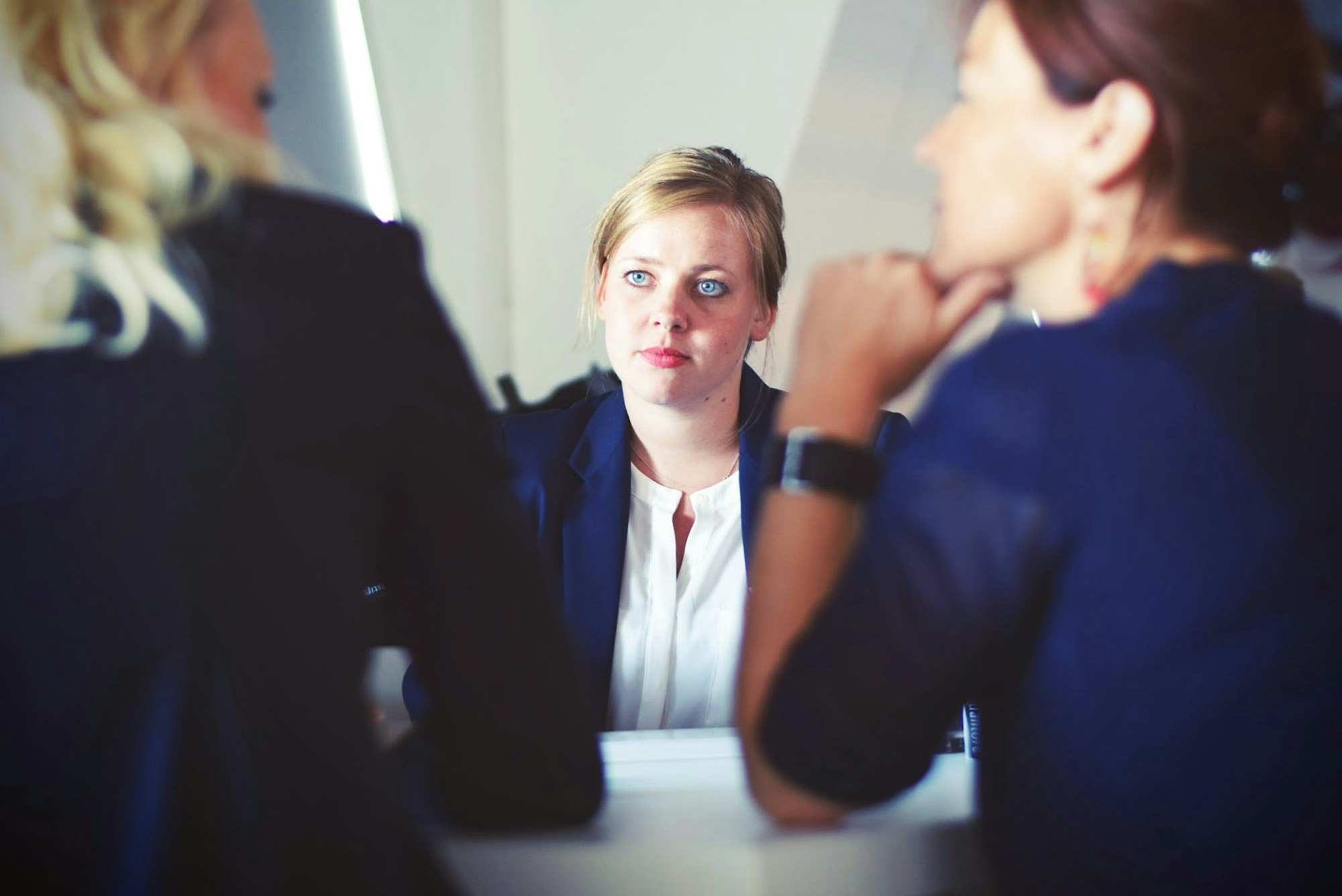 Image of a work meeting
