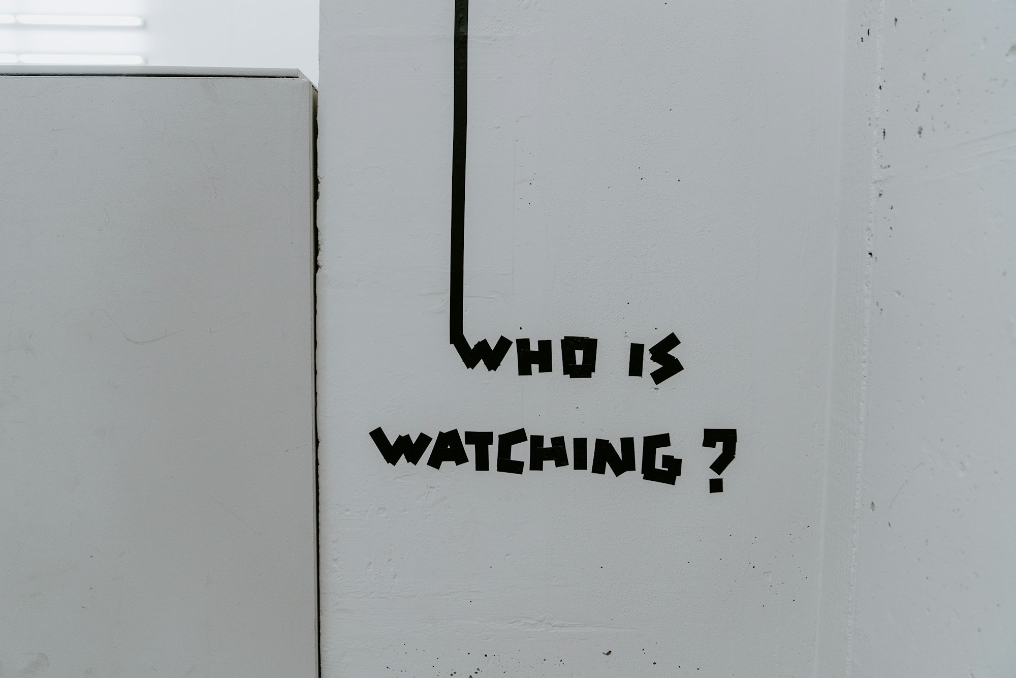 image saying "who is watchin?"