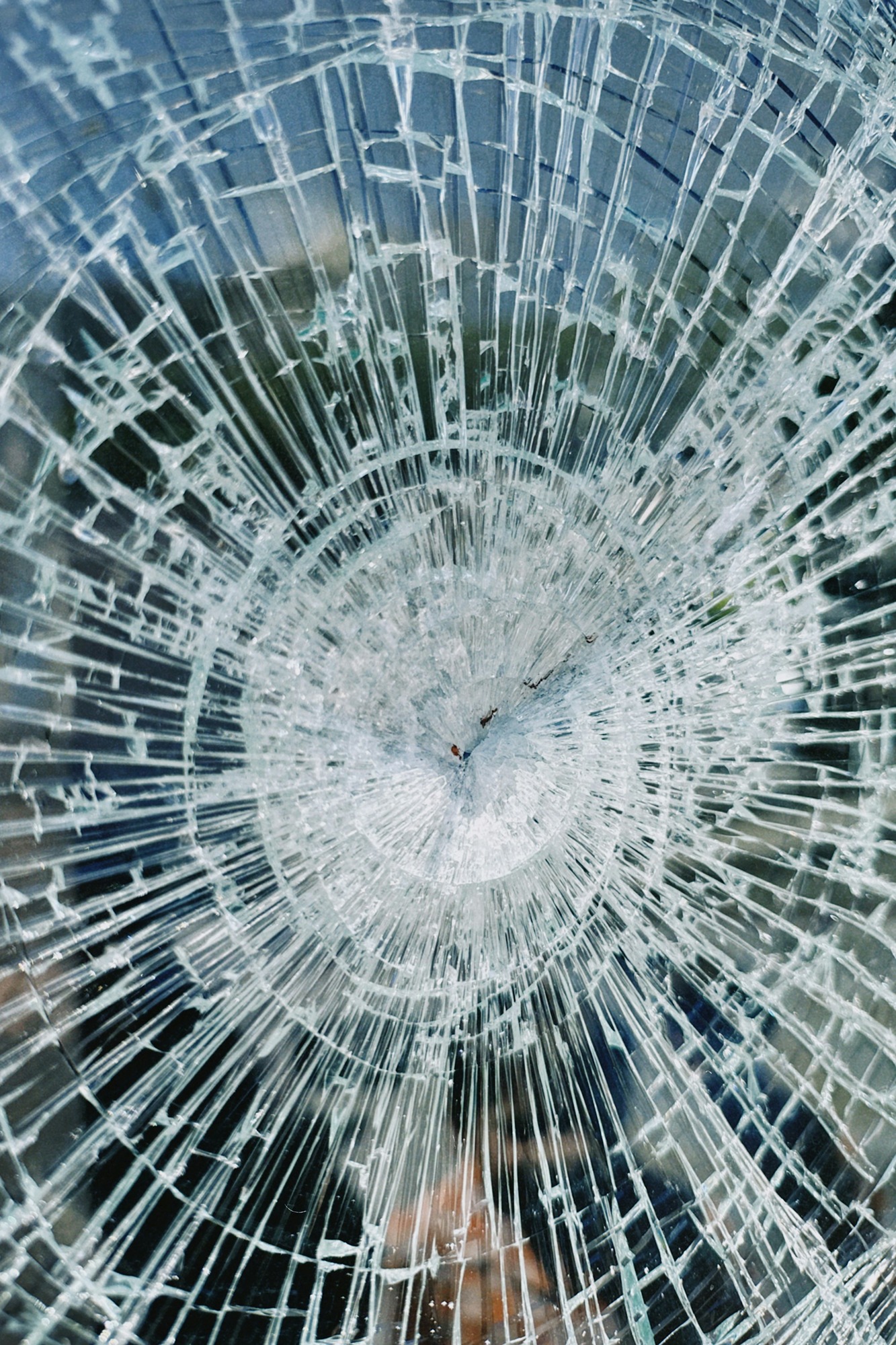 image of broken glass