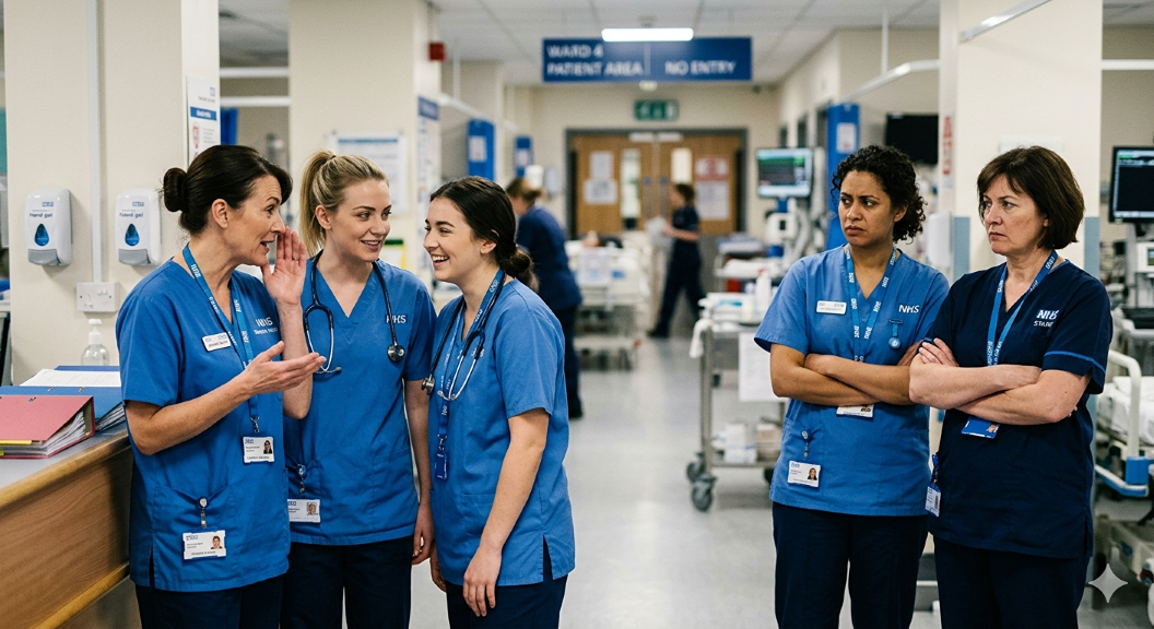 Clique behaviour in a hospital