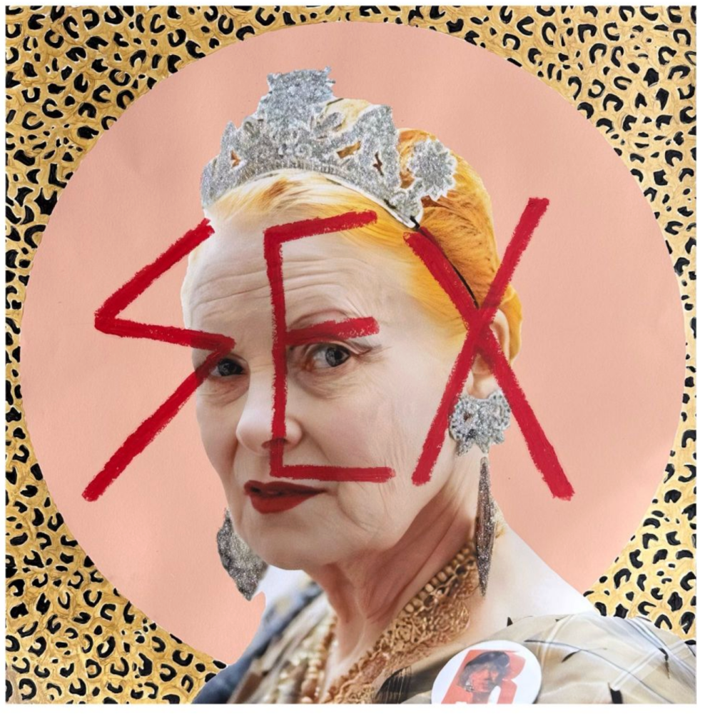 QUEEN VIV SEX 50x50 cm