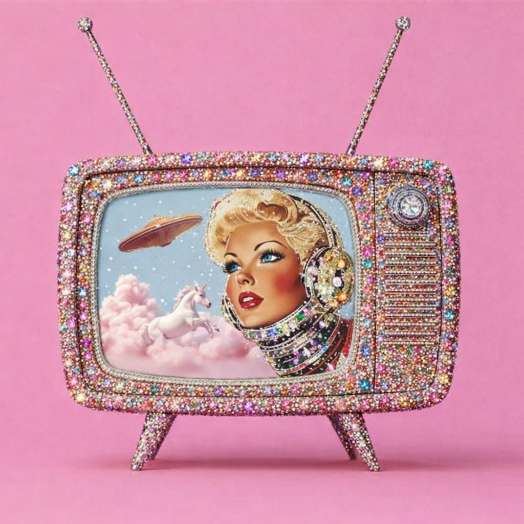 BEJEWELLED SPACE GIRL TV