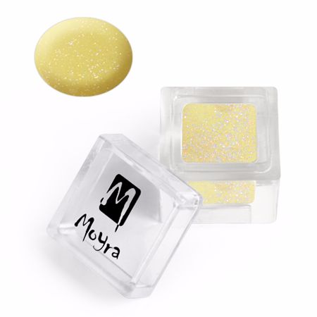 Coloured Acrylic Glitter collection 113 Glitter Yellow 3.5g