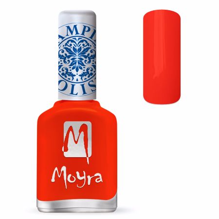 Stamping polish 21 Neon red