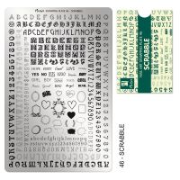 Stamping Plate 46 Scrabble