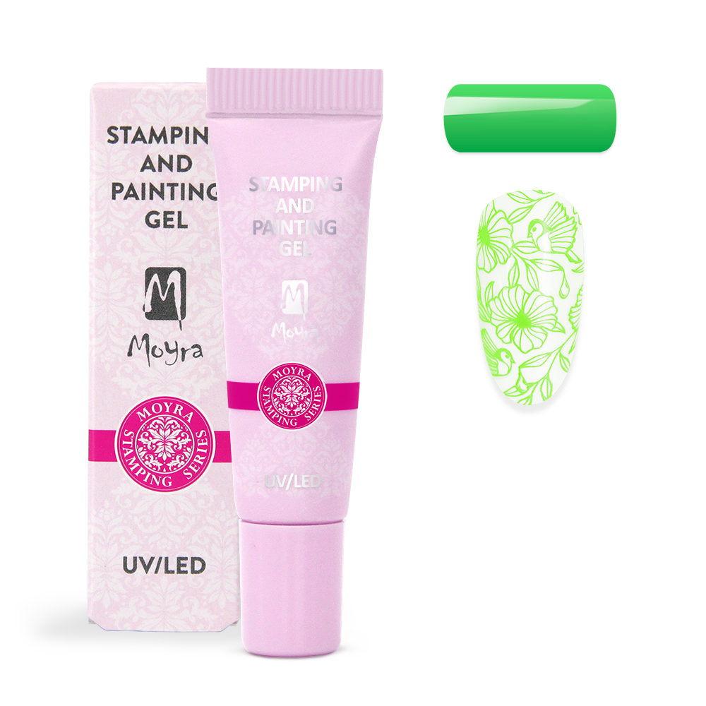 Stamping and Painting Gel 7g - 09 Vivid Green