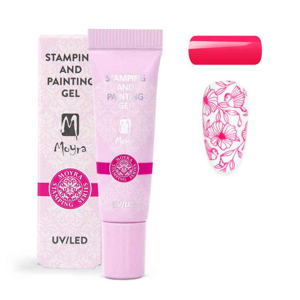 Stamping and Painting Gel 7g - 13 Vivid Pink