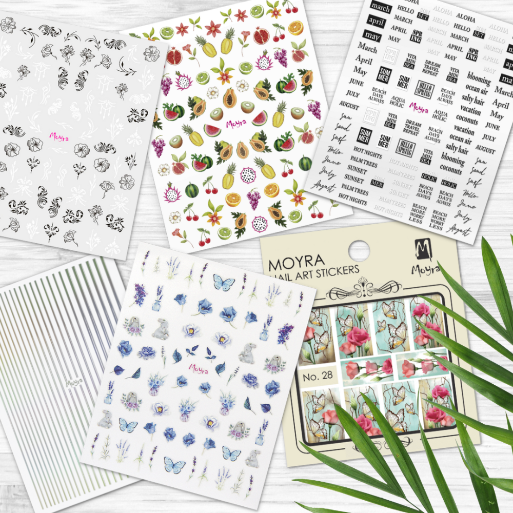 Nail Art Stickers & Water Decals