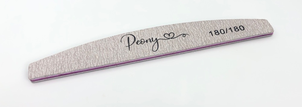 Peony Nail File 180/180   10 pack