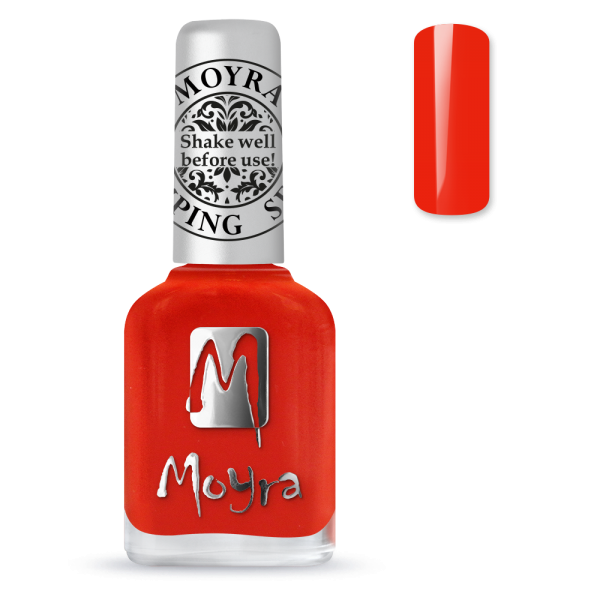 Stamping Polish 41 Amber Orange