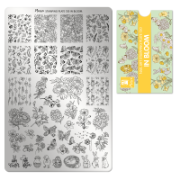 Stamping Plate A130 In Bloom