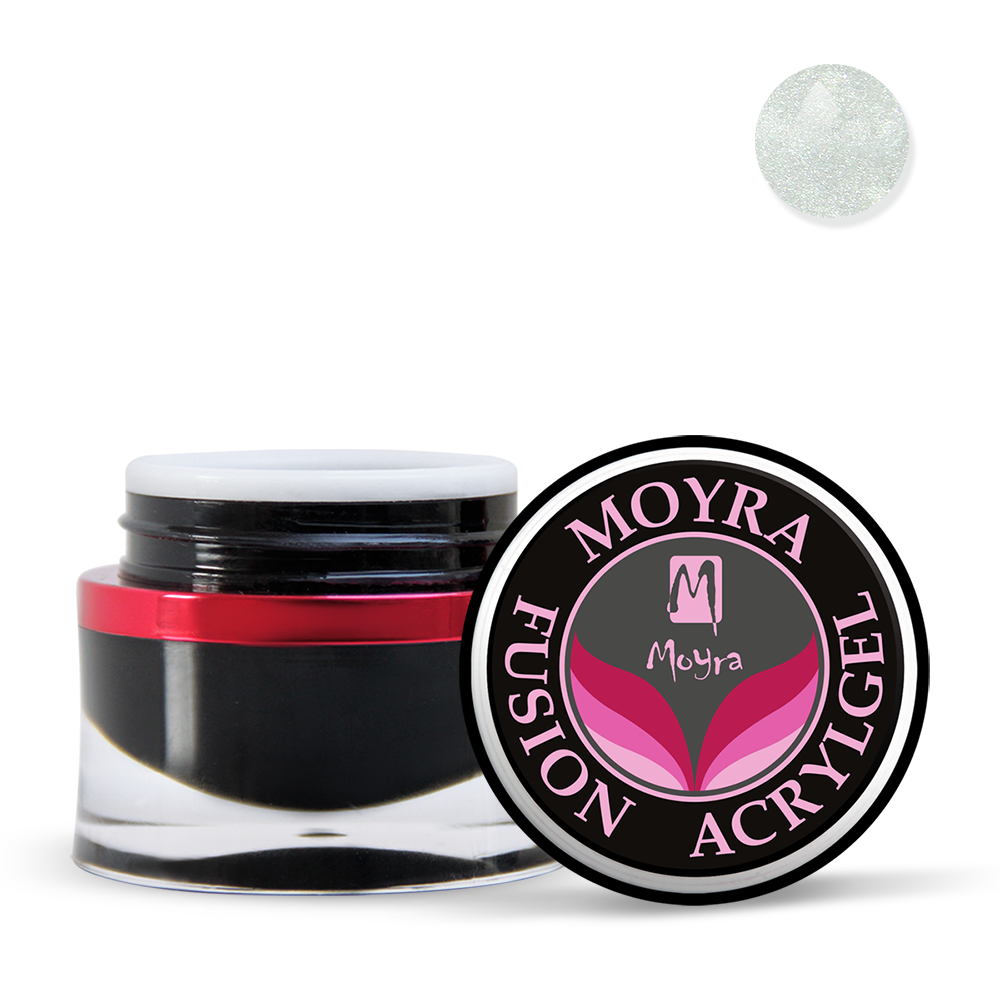 Moyra Fusion Acrylgel New - 15g White Shell 201