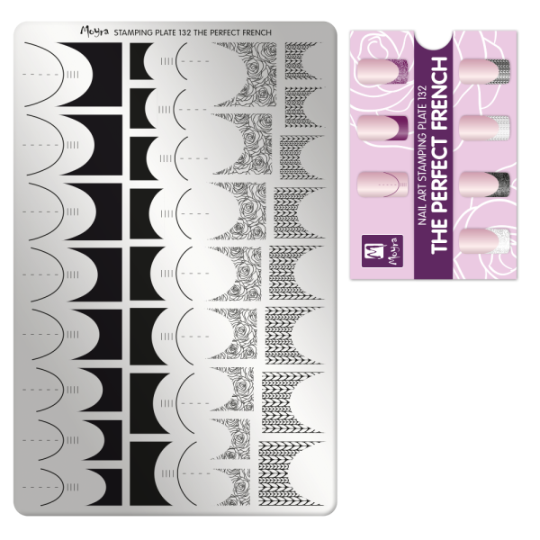 Stamping Plate A132 The perfect French