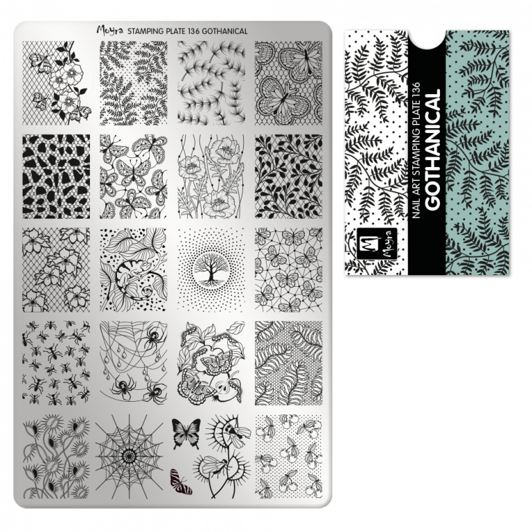 Stamping Plate 136 Gothanical