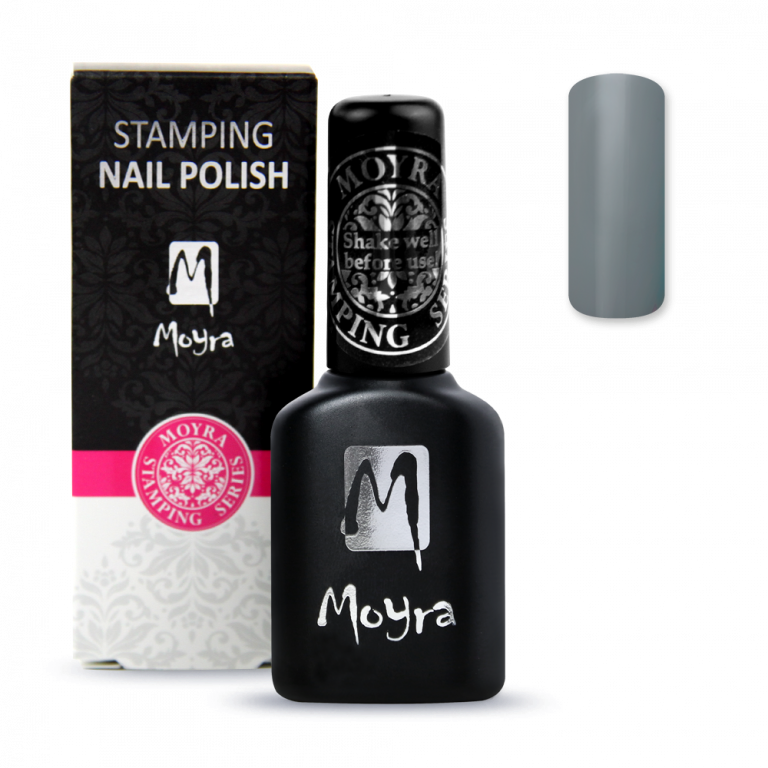 Smart Polish (slow drying stamping polish) SPS09 Grey