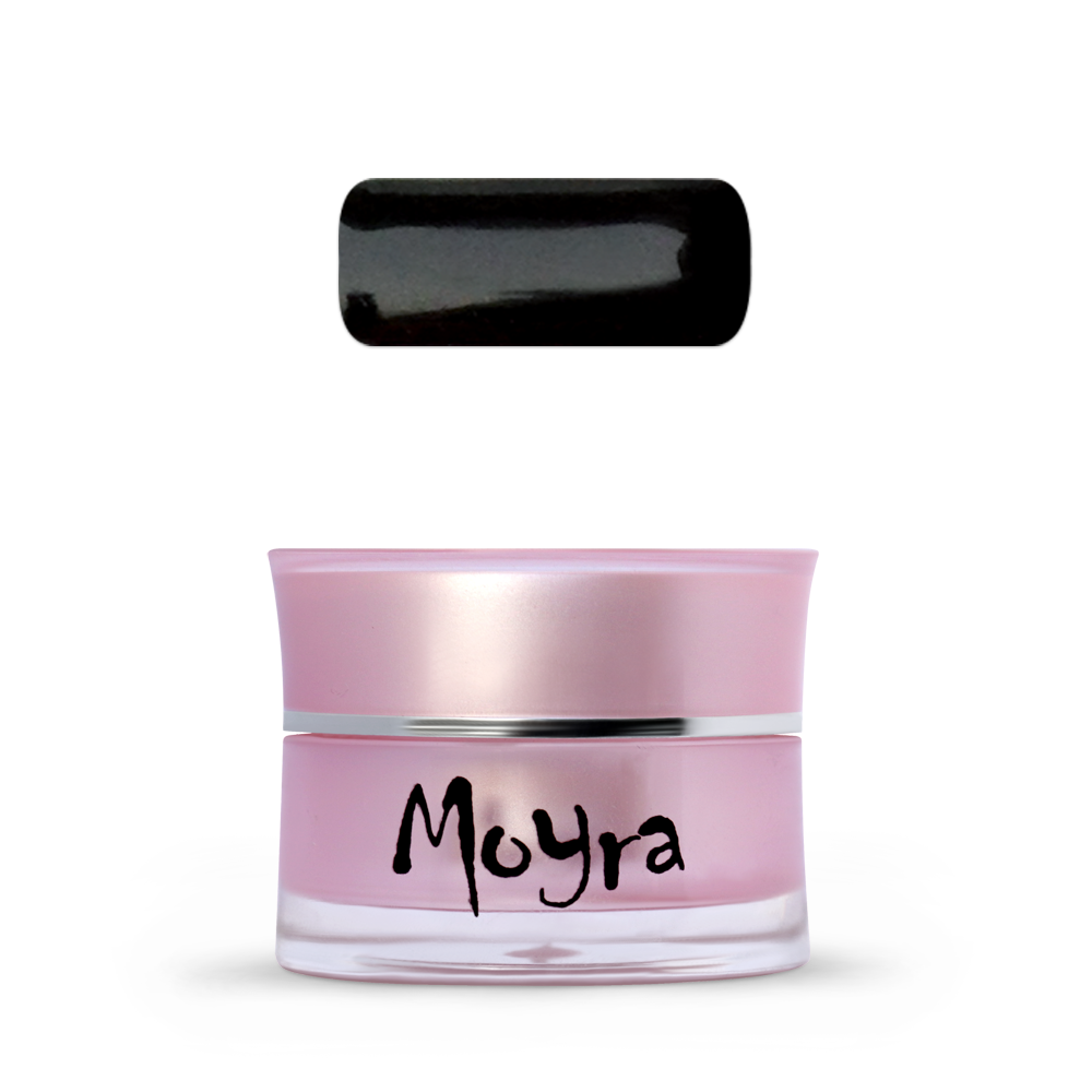 Moyra SuperShine Gel Polish / Painting Gel - 501 Devil (black)