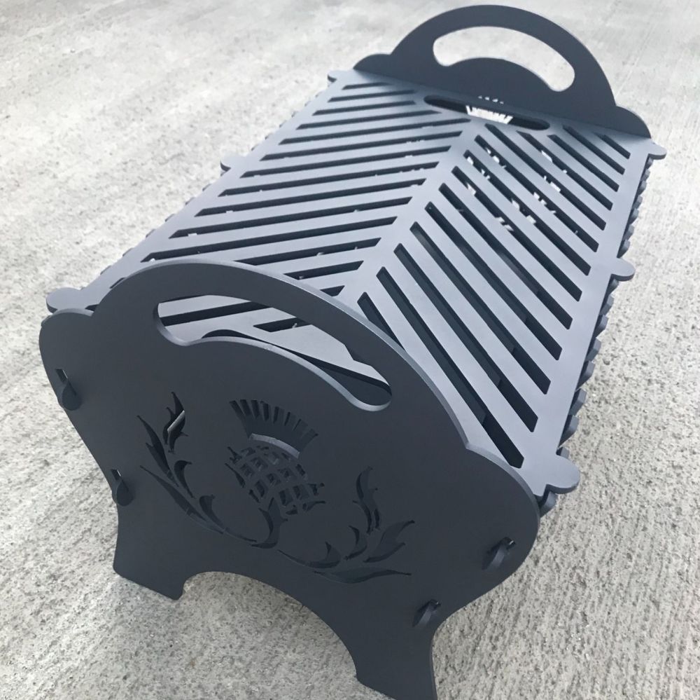 Large BBQ Grill Fire Pit - Thistle