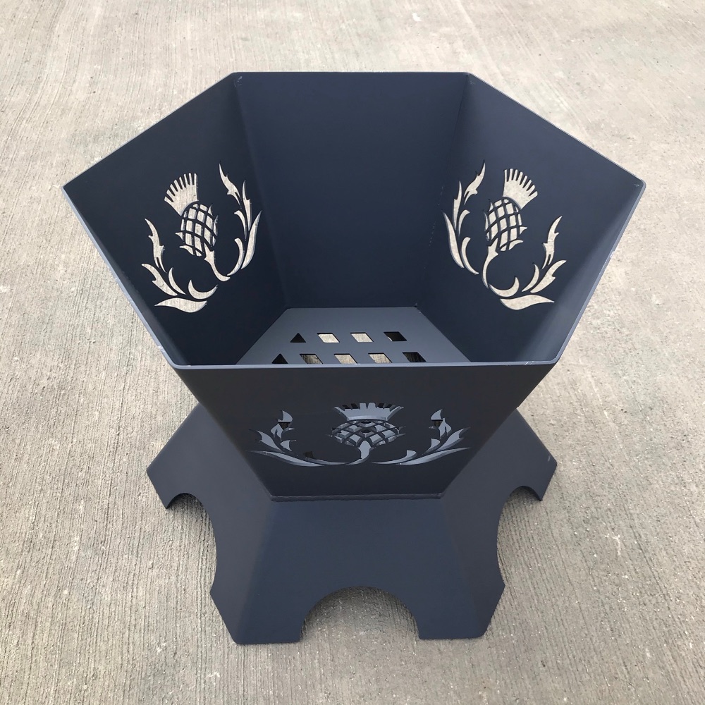 Hexagonal High Fire Pits