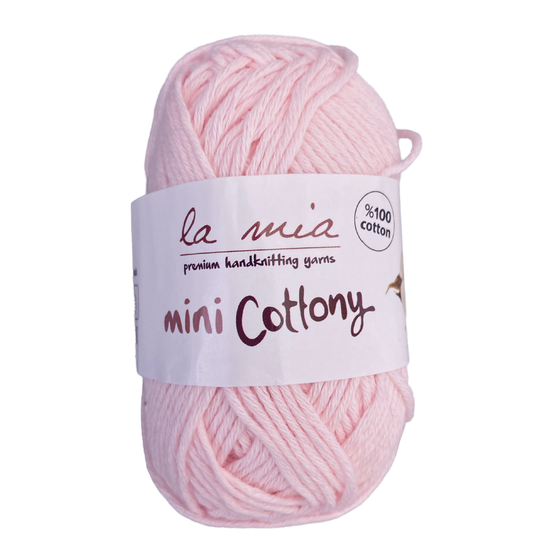 100% Cotton Yarn - Baby Pink