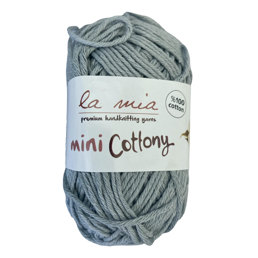 100% Cotton Yarn - Grey
