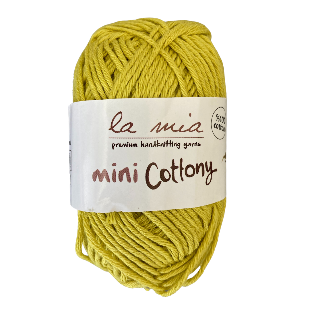 100% Cotton Yarn - Yellow/Green