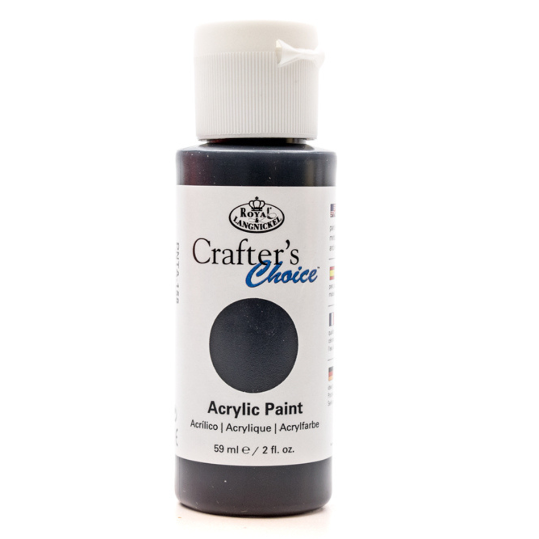 Crafters Choice Acrylic Paint - Black