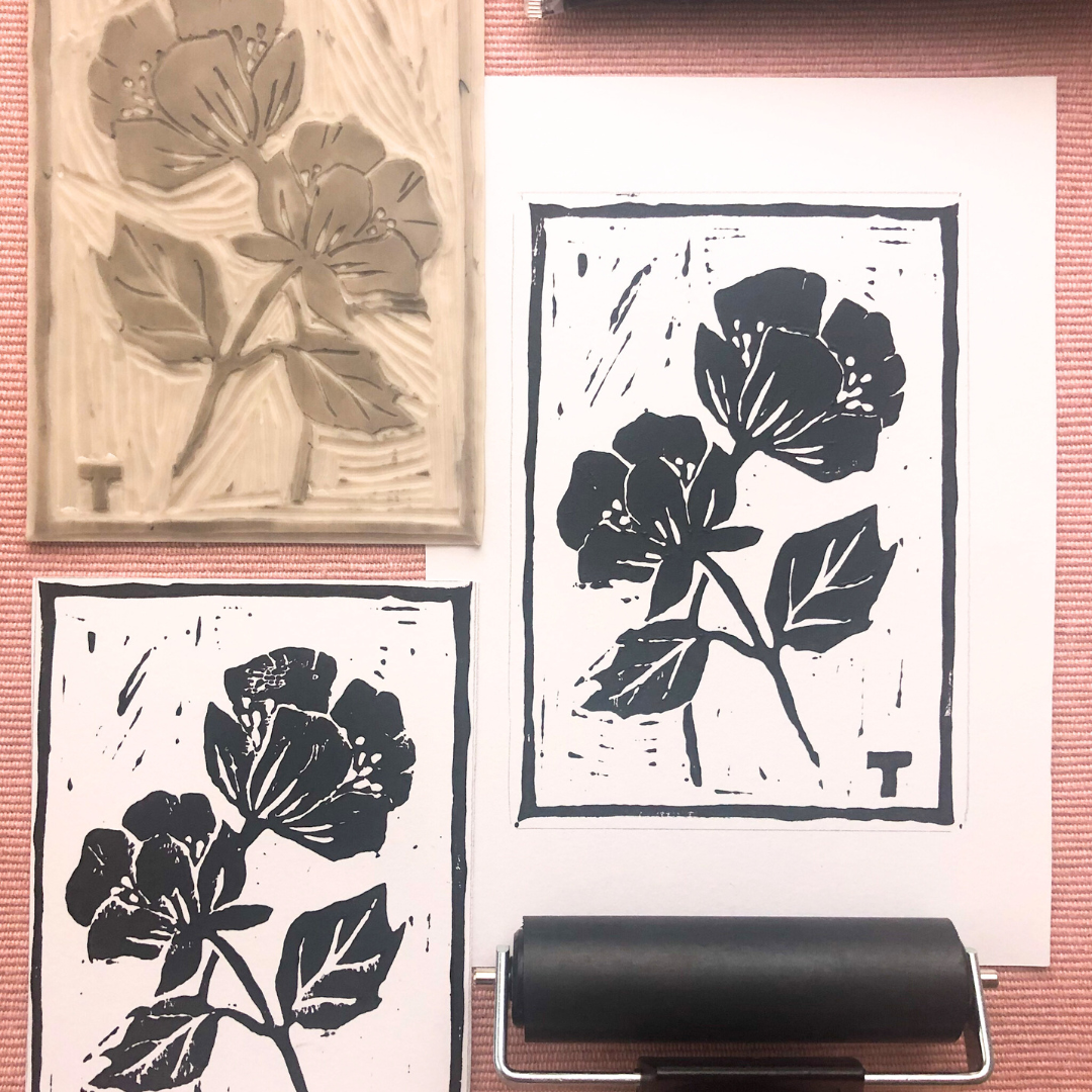 Learn Lino Printing - Sunday 20th October - 10am - 1pm