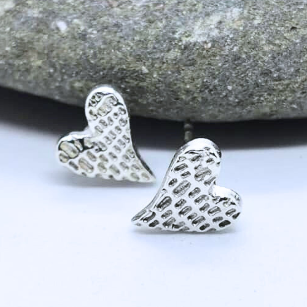 Silver Clay Stud Earrings - Saturday 19th October - 1.30pm - 4.30pm
