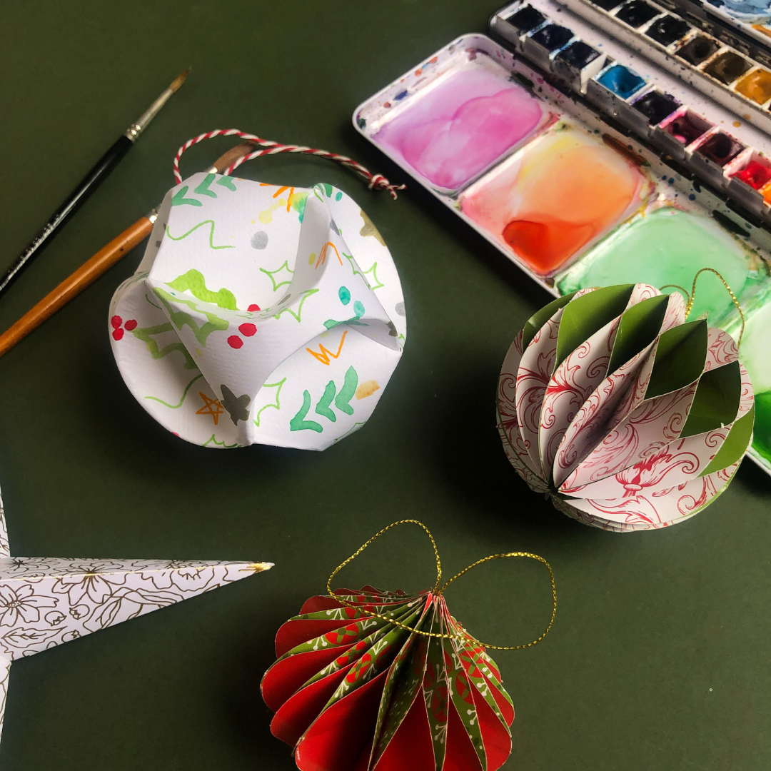 Paper Baubles - Sunday 15th December - 2pm - 4.30pm