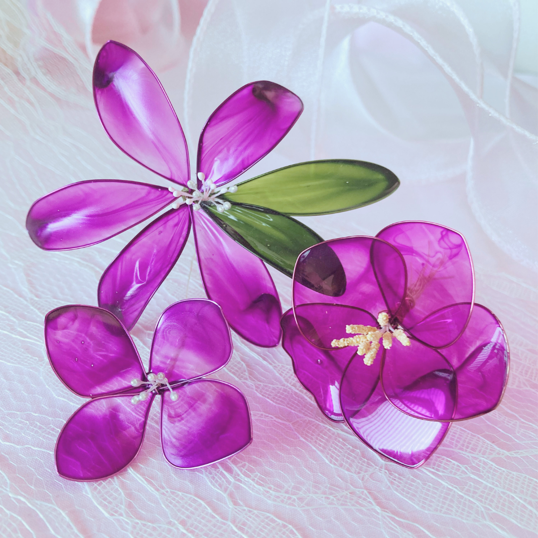 Dip Resin Wire Flowers - Saturday 29th March - 10am - 12pm