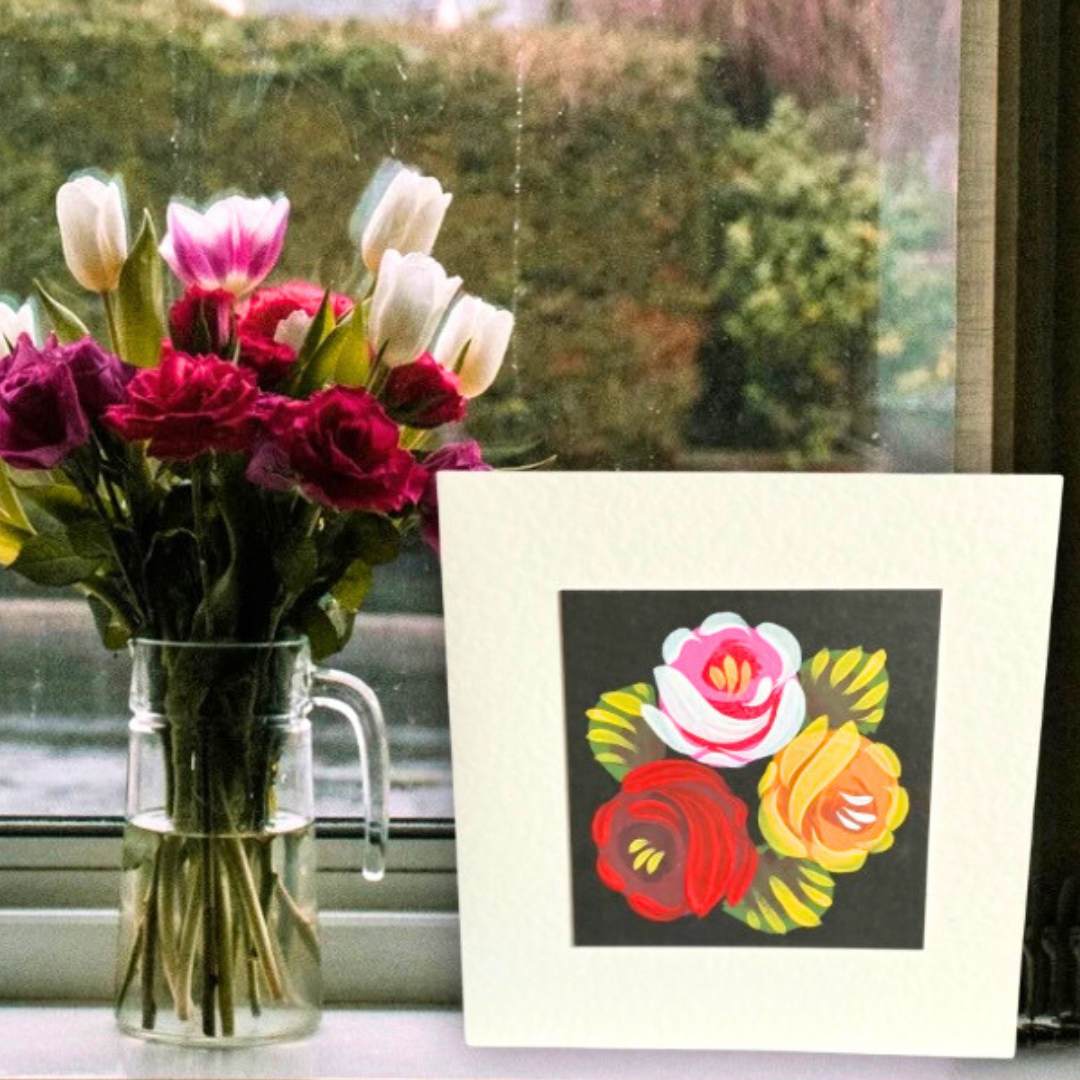 FIZZ FRIDAY - Paint Canal Boat Roses - Friday 25th April - 7pm - 9pm