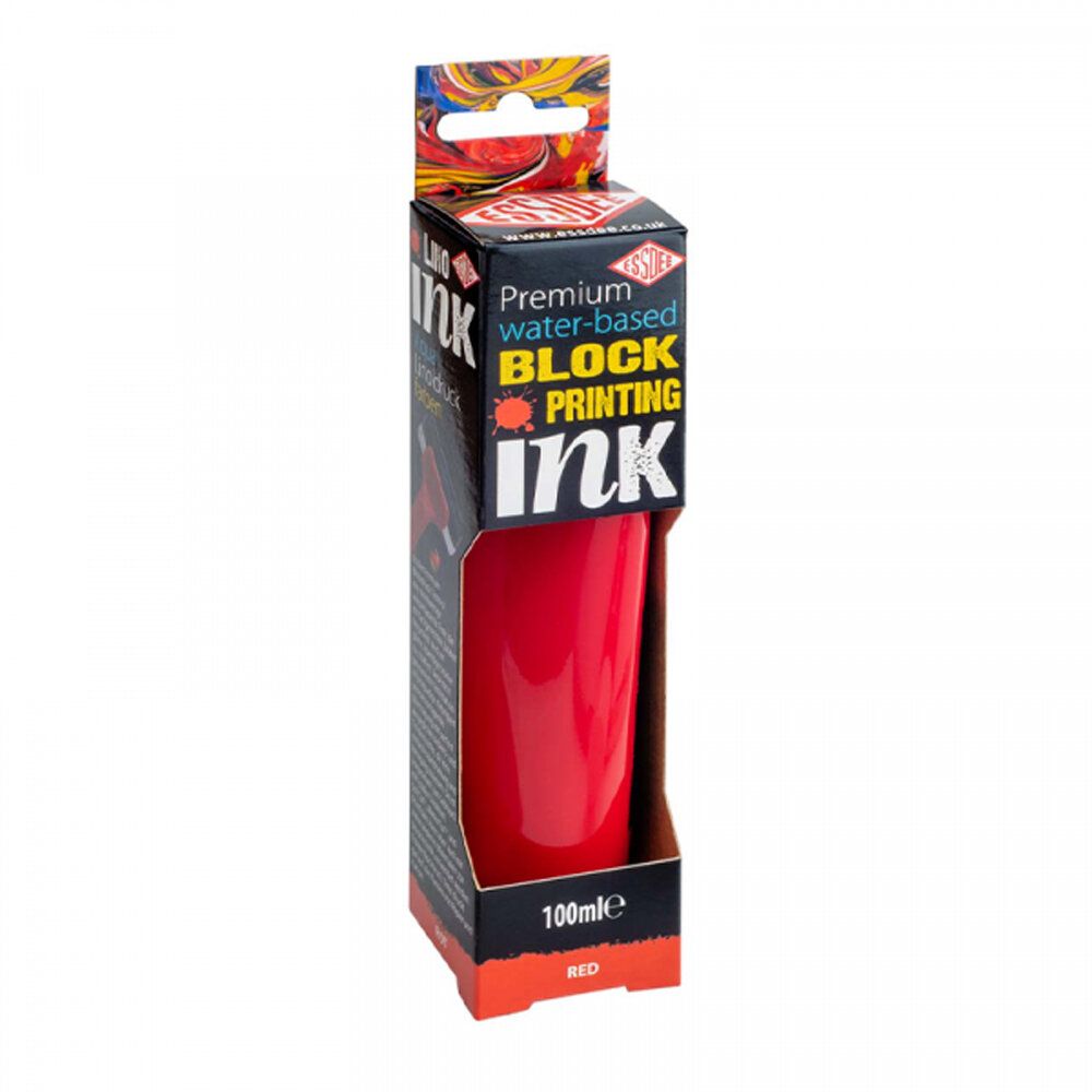 Lino Ink RED - Water-based 100ml