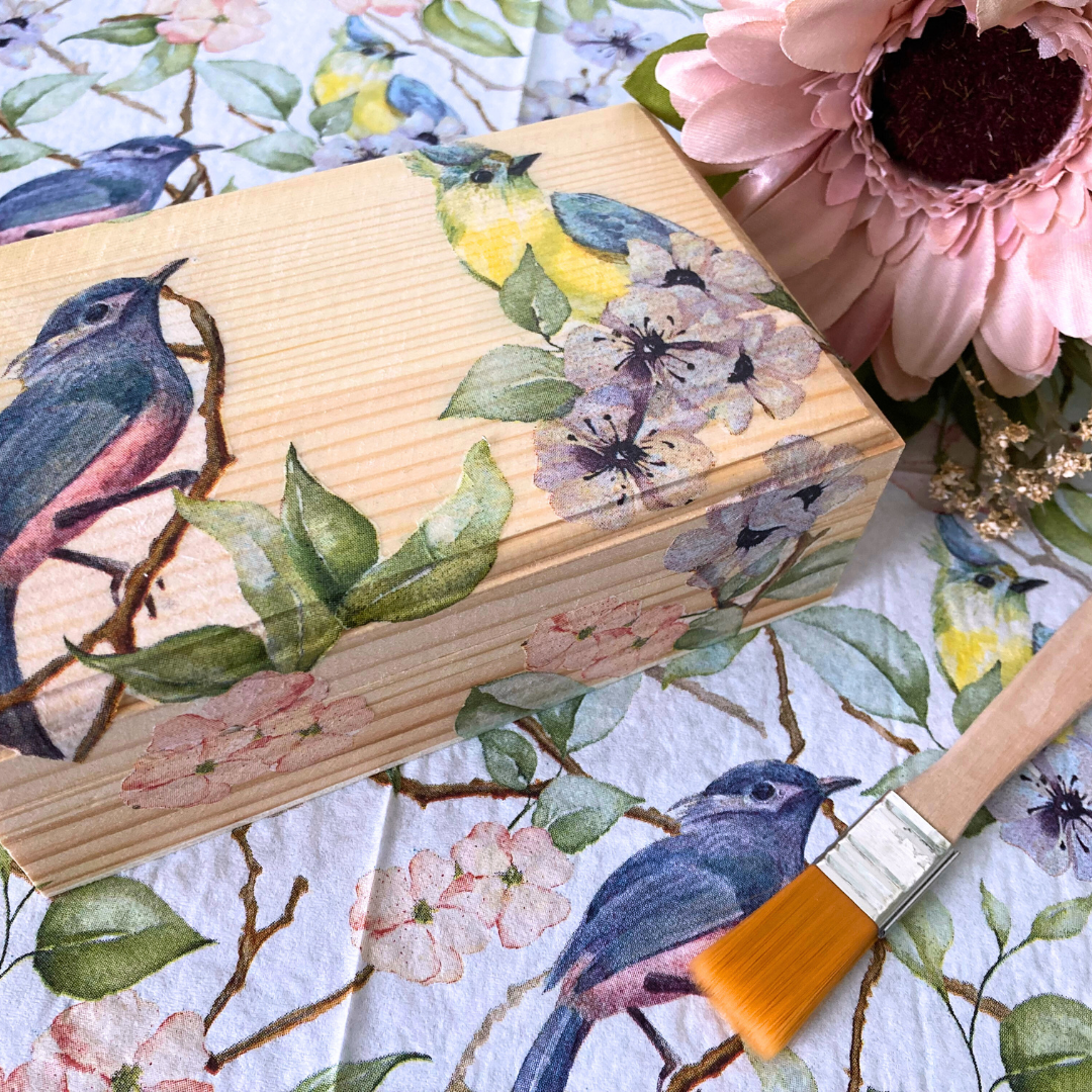 Decoupage a Trinket Box - Sunday 25th May - 10am - 12pm