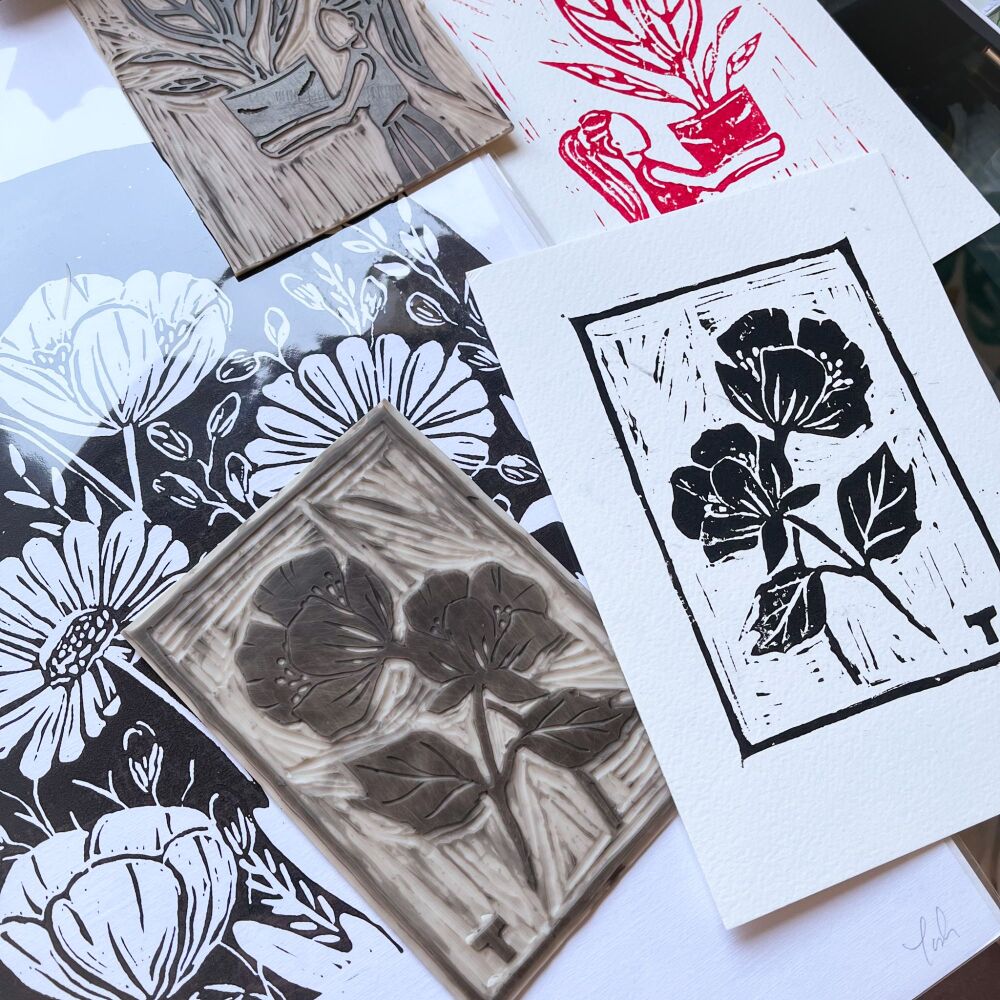 Lino Printing @ Oaken Grove Vineyard - Sunday 1st June - 2pm - 5pm