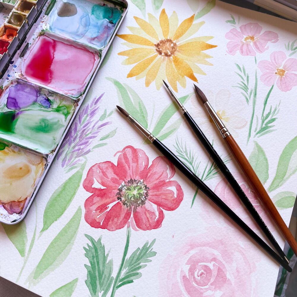 Watercolour Painting @ Oaken Grove Vineyard - Sunday 1st June - 10am - 1pm