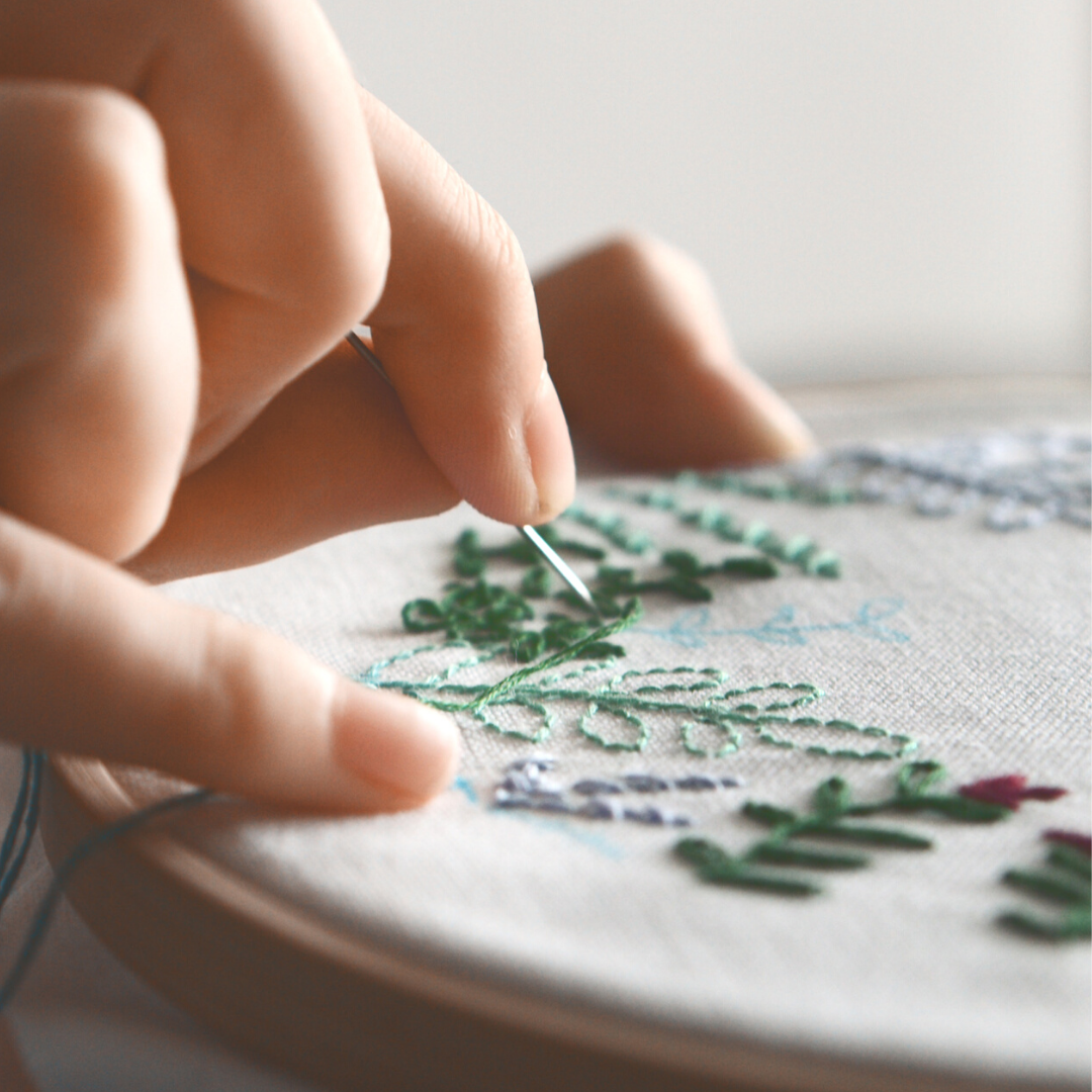 Hand Embroidery for Beginners - Saturday 24th May - 1pm - 4pm