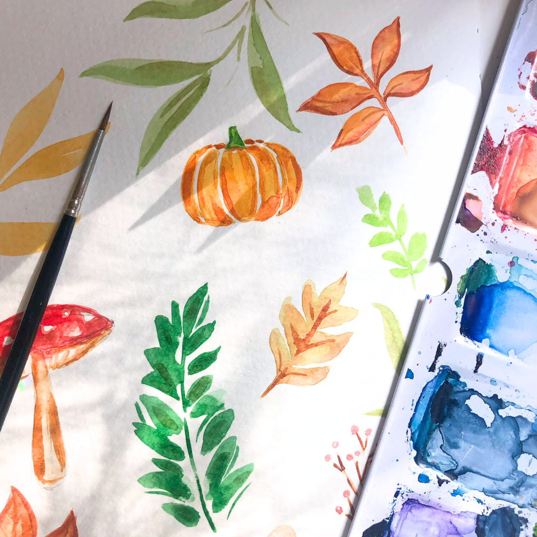 Autumnal Watercolour Painting - Sunday 12th October - 10am - 12pm