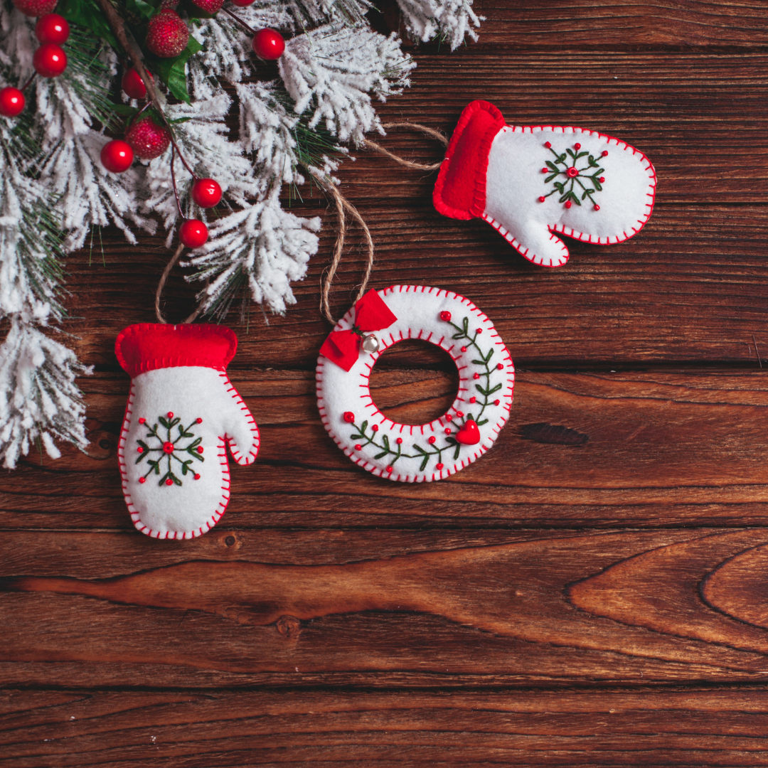 Festive Felt Decorations - Sunday 7th December - 10am - 12pm