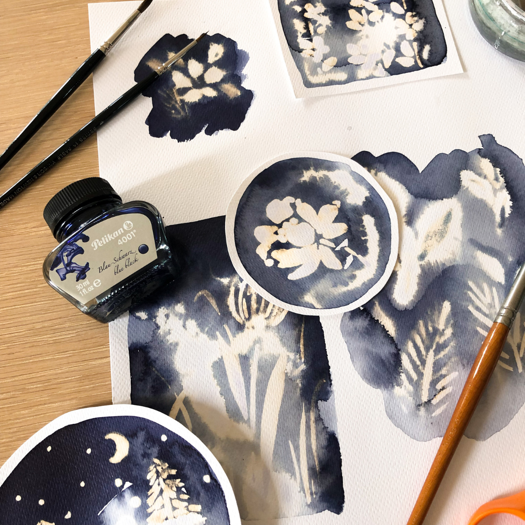 Ink & Bleach Painting - Sunday 26th October - 10am - 12pm