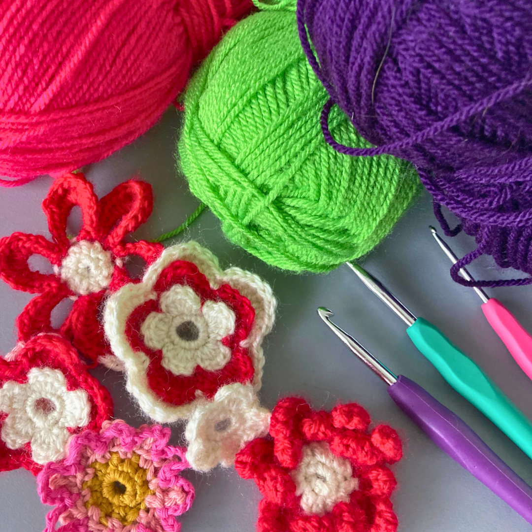 Crochet Flowers - Saturday 31st January - 10am - 12.30pm