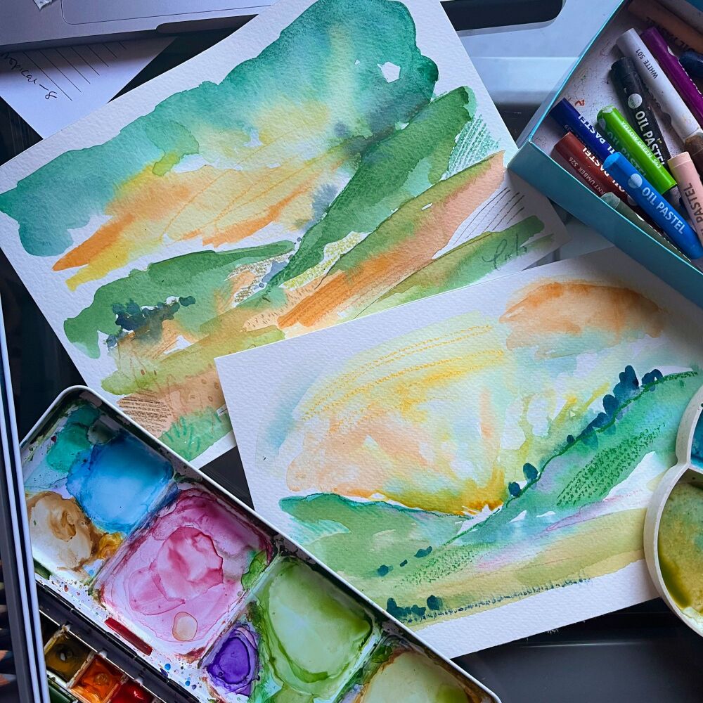 Exploring Abstract Landscapes - Sunday 12th April - 10am - 12pm