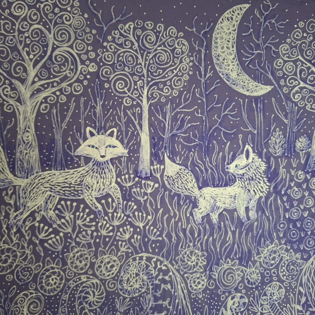 Light on Dark Art Workshop - Sunday 12th July - 10am - 12pm