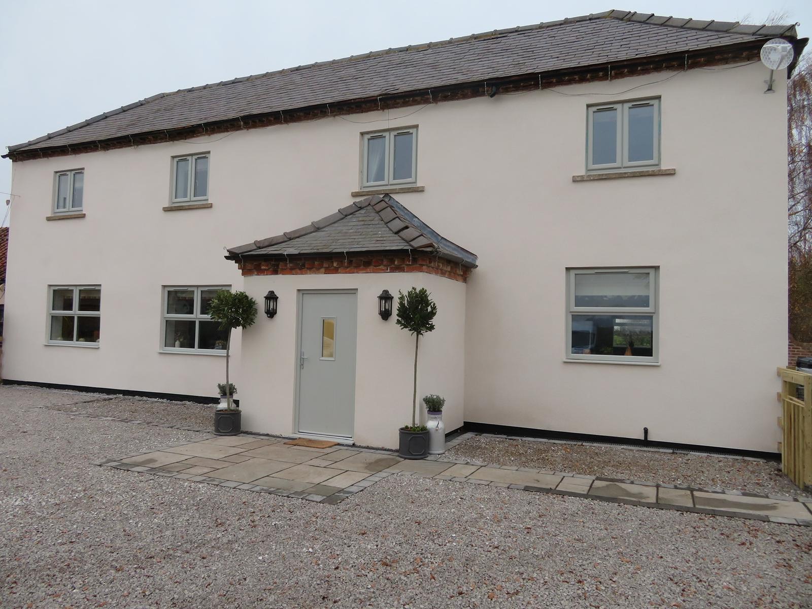 farm house front