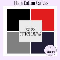 PLAIN Cotton Canvas Cushion Cover 40x40cm