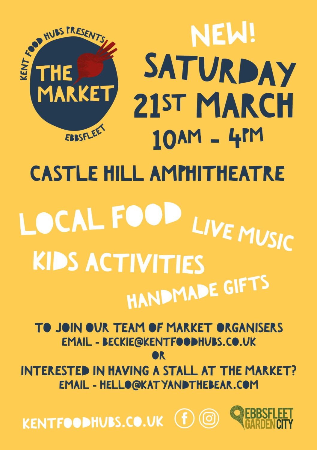 SPECIAL EVENT The Market, Ebbsfleet - March 21st 2026