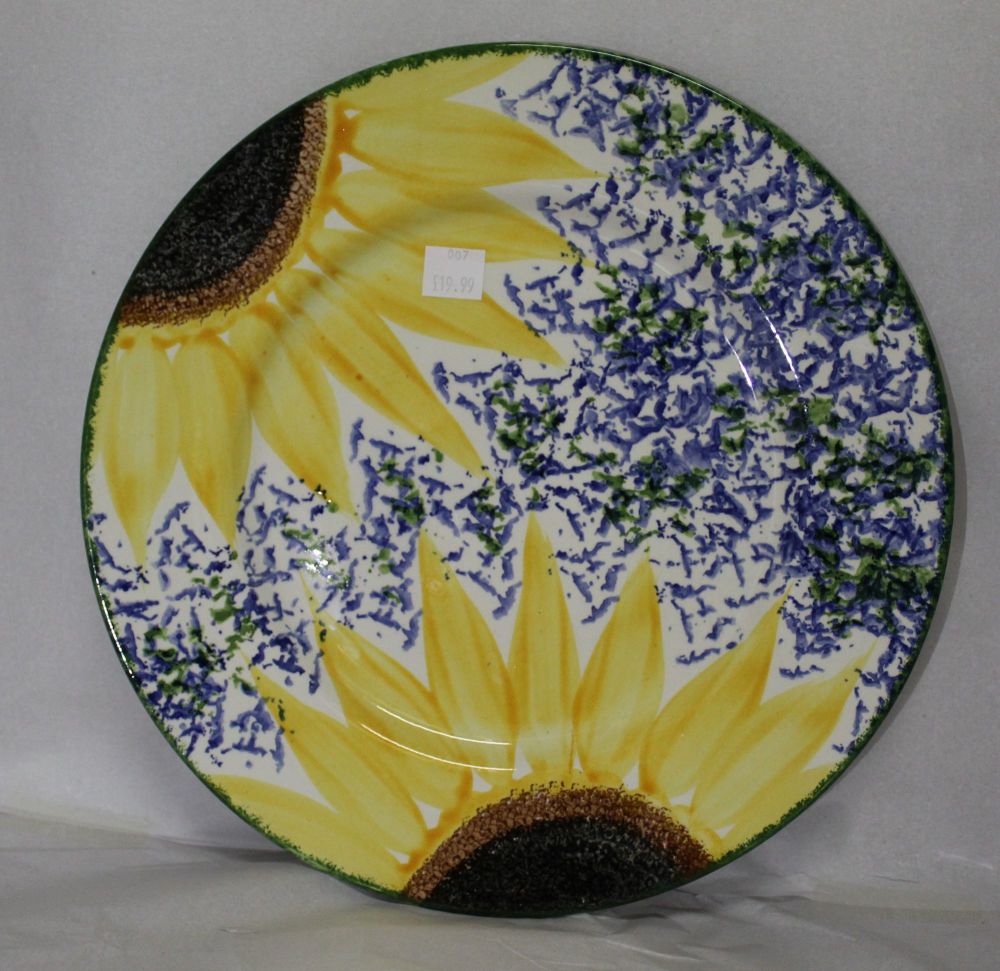 Ceramic Dinner Plate - Studio Poole Vincent design