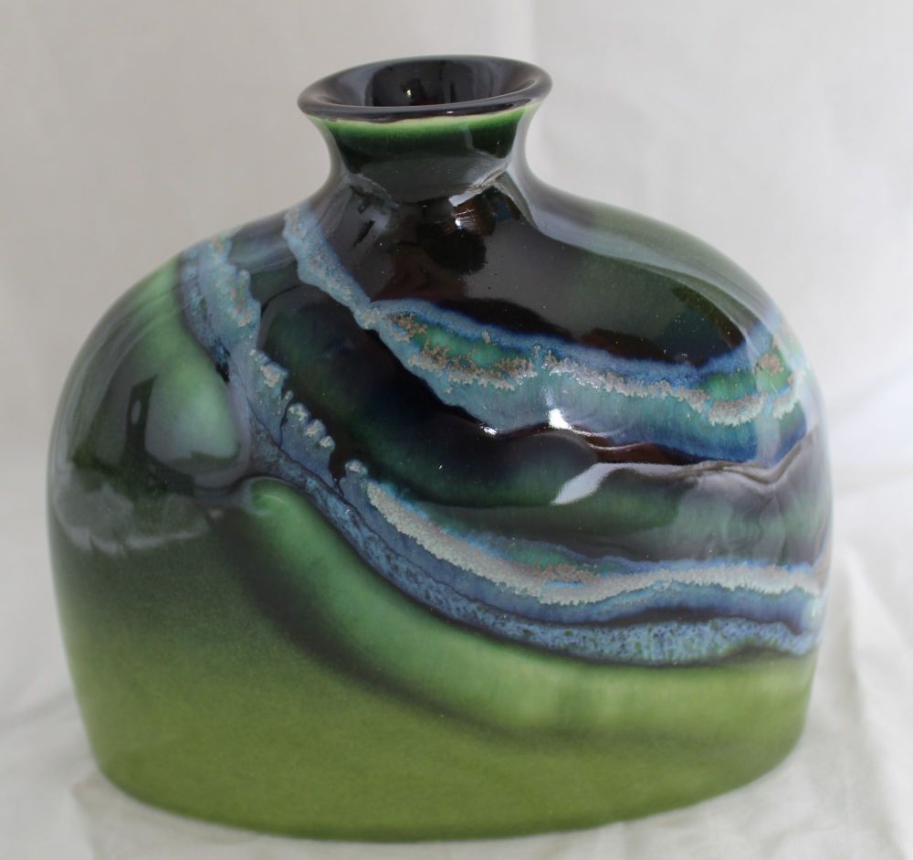 12cm Bottle Vase - Maya design