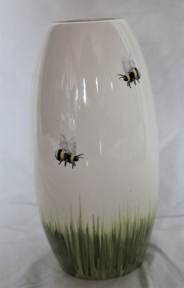 Torpedo vase - Studio Poole Bees