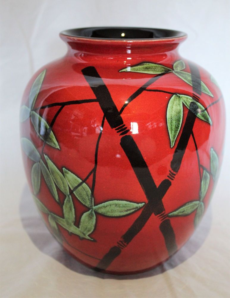 Bulbous Vase - Bamboo