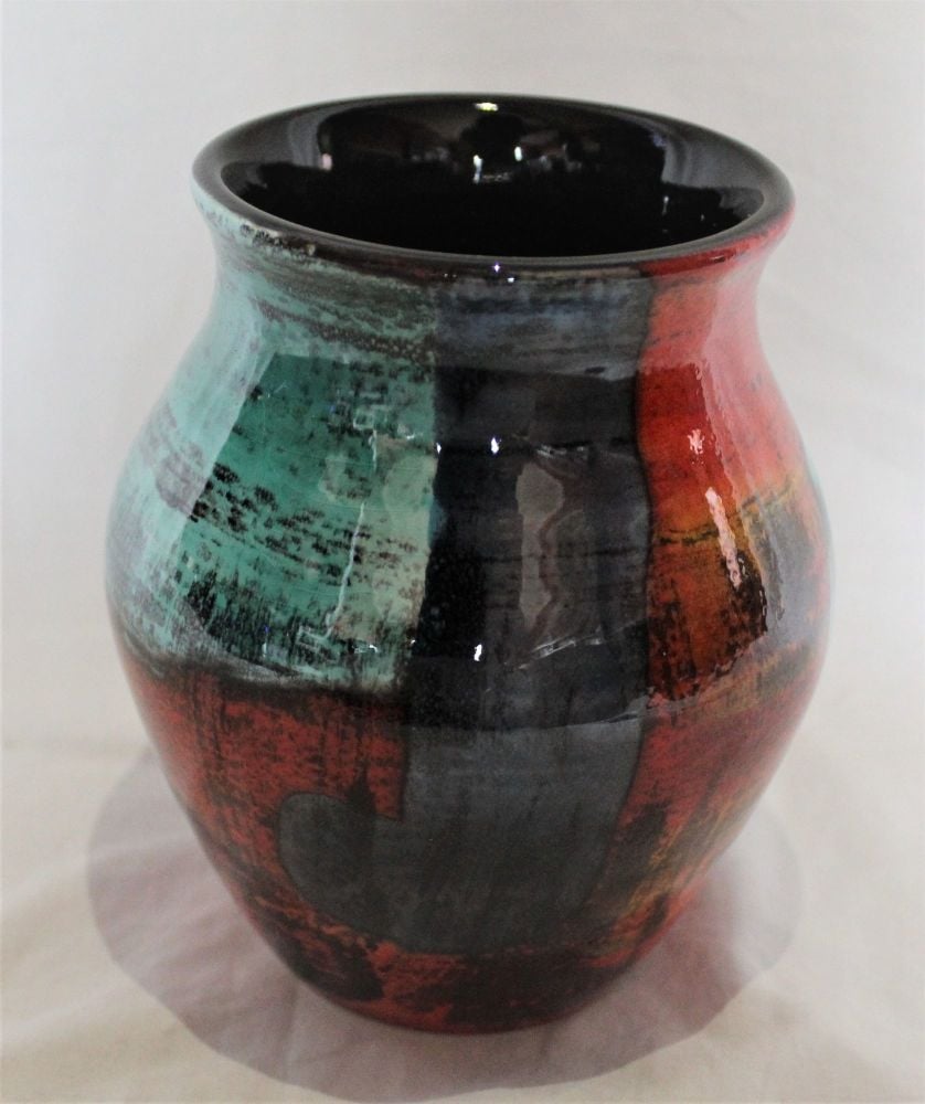 Hand-thrown, Gemstones Medium Roman Vase